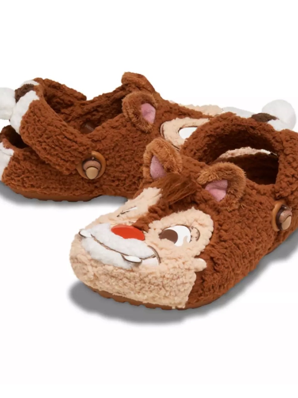 Chip 'n Dale Fuzzy Clogs for Adults by Crocs